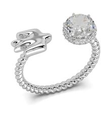 SOLO for Diamonds - X Gunia Project Diamond-Embellished Bird Ring - Lyst