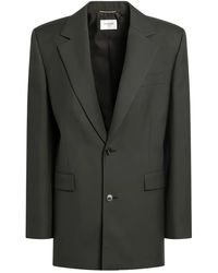 Saint Laurent - Single-Breasted Flap-Pocket Blazer - Lyst