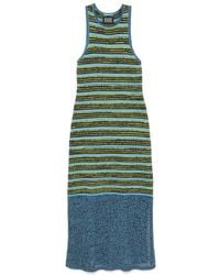 Scotch & Soda - Knitted Midi Dress - Lyst
