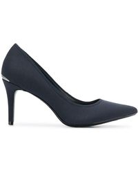 Calvin Klein Pumps aus Denim - Blau