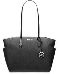 Michael Kors - Marilyn Medium Saffiano Leather Tote Bag - Lyst
