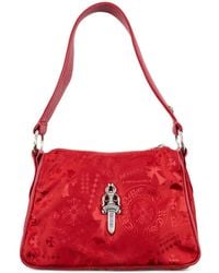 Chrome Hearts - Top-Handle Patterned Shoulder Bag - Lyst