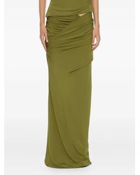 Christopher Esber - Christo Draped Jersey Maxi Skirt - Lyst