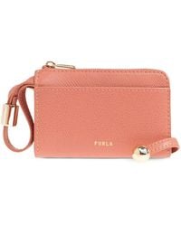 Furla - Laura Medium Logo-Print Wallet - Lyst