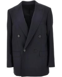 ARMARIUM - Amadeo Pinstripe Double-Breasted Blazer - Lyst