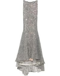 Gemy Maalouf - Falda con cuentas y encaje - Lyst