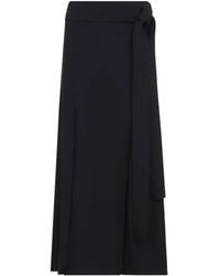 Studio Nicholson - Wrap-Front Tie-Fastening Maxi Skirt - Lyst