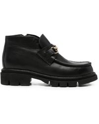 SERGIO MORETTI FIRENZE - Horsebit-Detail Ankle Boots - Lyst