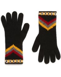 Alanui - Antarctic Circle Wool Gloves - Lyst