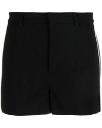 RED Valentino - Side-Stripe Tailored Shorts - Lyst