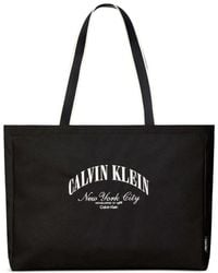 Calvin Klein - Heritage Crest Tote Bag - Lyst