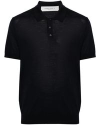 Golden Goose - Merino Wool Polo Shirt - Lyst