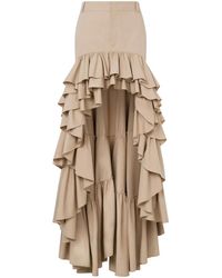 Moschino - Gonna Lunga Con Volant - Lyst