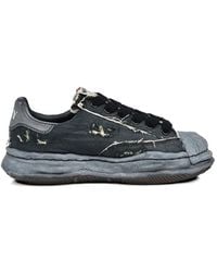 Maison Mihara Yasuhiro - Charles Og Sole Ripped-Canvas Sneakers - Lyst