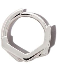 Repossi - 18Kt Antifer Two-Row Single Hoop Earring - Lyst
