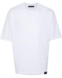 Low Brand - Crew-neck Cotton T-shirt - Lyst