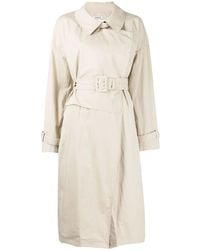 Pushbutton - Belted Trench Coat - Lyst