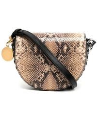 Stella McCartney - Frayme Foldover-Top Shoulder Bag - Lyst