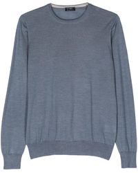 Barba Napoli - Crew-Neck Fine-Knit Jumper - Lyst