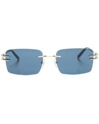 Gigi Studios - Ginger Rectangle-Frame Sunglasses - Lyst
