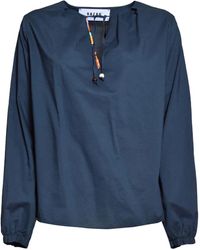 Bazar Deluxe - Vネック ブラウス - Lyst
