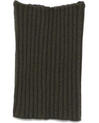 Rick Owens - Ribbed-Knit Rectangular Scarf - Lyst