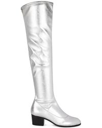 Giuseppe Zanotti - Metallic- Knee-Length Boots - Lyst