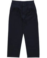 Fortela - Newyork Pleated Cotton-Canvas Chino Trousers - Lyst