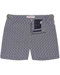 Orlebar Brown - Bulldog Portico Jacquard Swim Shorts - Lyst