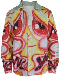 Heron Preston - Chest-Pocket Denim Jacket - Lyst