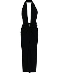 Christopher Esber - Pierced Orbit Halter Slit Dress - Lyst