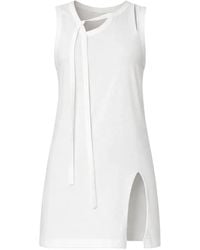 Yohji Yamamoto - Binder V-Neck Tank Top - Lyst