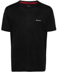 Kiton - Logo-Embroidered Cotton T-Shirt - Lyst