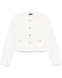 Maje - Guipure-Lace Jacket - Lyst