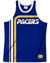 Mitchell & Ness - Pacers Team Striped Tank - Lyst