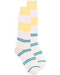 Marni - Stripe-pattern Long Socks - Lyst