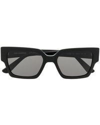 KARL LAGERFELD - Logo-Print Square-Frame Sunglasses - Lyst