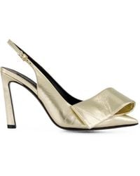 Givenchy - Twisted-Ribbon Slingback Pumps - Lyst