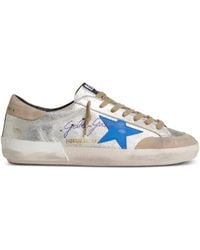 Golden Goose - Logo-Detail Sneakers - Lyst