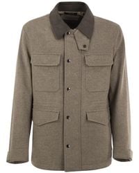 Montecore - Virgin Wool Field Jacket - Lyst
