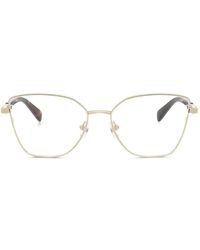 Michael Kors - Geometric-Frame Glasses - Lyst