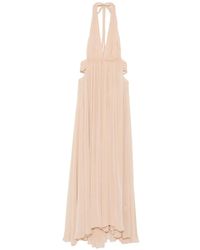 Arcina Ori - Florence Halterneck Maxi Dress - Lyst