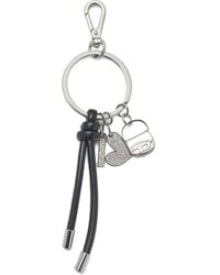 DIESEL - Heart Charms Keyring - Lyst