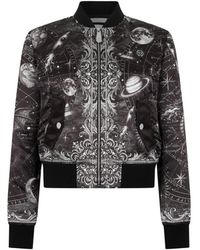 Philipp Plein - Zodiac Satin Bomber Jacket - Lyst