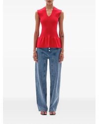Yuzefi - Top Orin Con Peplum - Lyst