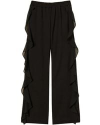 Twinset - ラッフル ストレートパンツ - Lyst