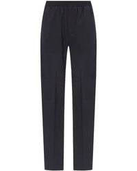 Givenchy - Straight Broek Met Elastische Taille - Lyst