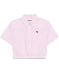 Chocoolate - Cropped Shirt Jacket - Lyst
