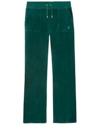 Juicy Couture - Del Ray Velour Track Pants - Lyst