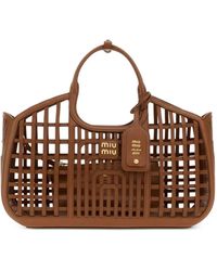 Miu Miu - Archive 2009 Cage-Effect Tote Bag - Lyst